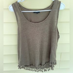 J Crew Olive green Tank top
